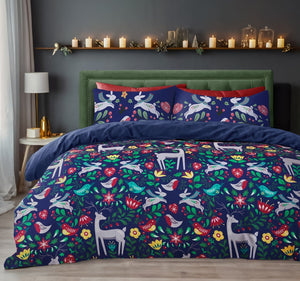 Velosso Robin Scandi Duvet Cover & Pillowcase Set