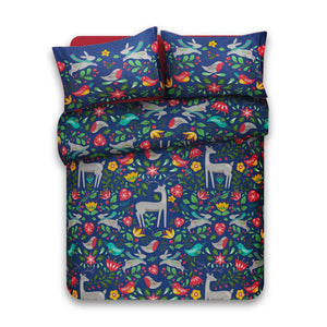 Velosso Robin Scandi Duvet Cover & Pillowcase Set