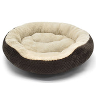 Pet Winks Round Faux Fur Pet Cuddler