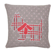 Velosso Chenille Scottie Dog Cushion