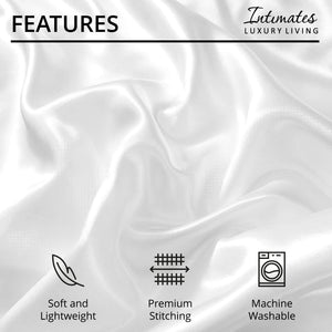 Intimates Satin Complete Bedding Set Duvet Cover & Pillowcase Set
