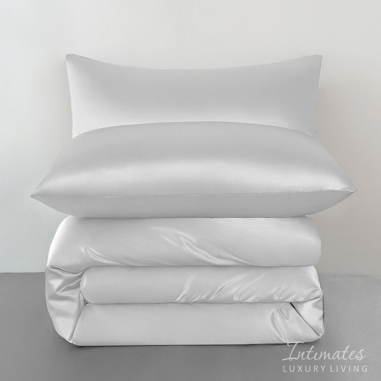 Intimates Satin Complete Bedding Set Duvet Cover & Pillowcase Set