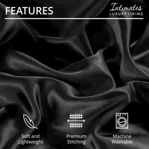 Intimates Satin Complete Bedding Set Duvet Cover & Pillowcase Set