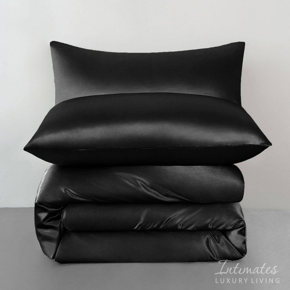 Intimates Satin Complete Bedding Set Duvet Cover & Pillowcase Set