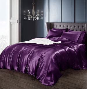 Intimates Satin Complete Bedding Set Duvet Cover & Pillowcase Set