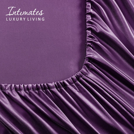 Intimates Satin Complete Bedding Set Duvet Cover & Pillowcase Set