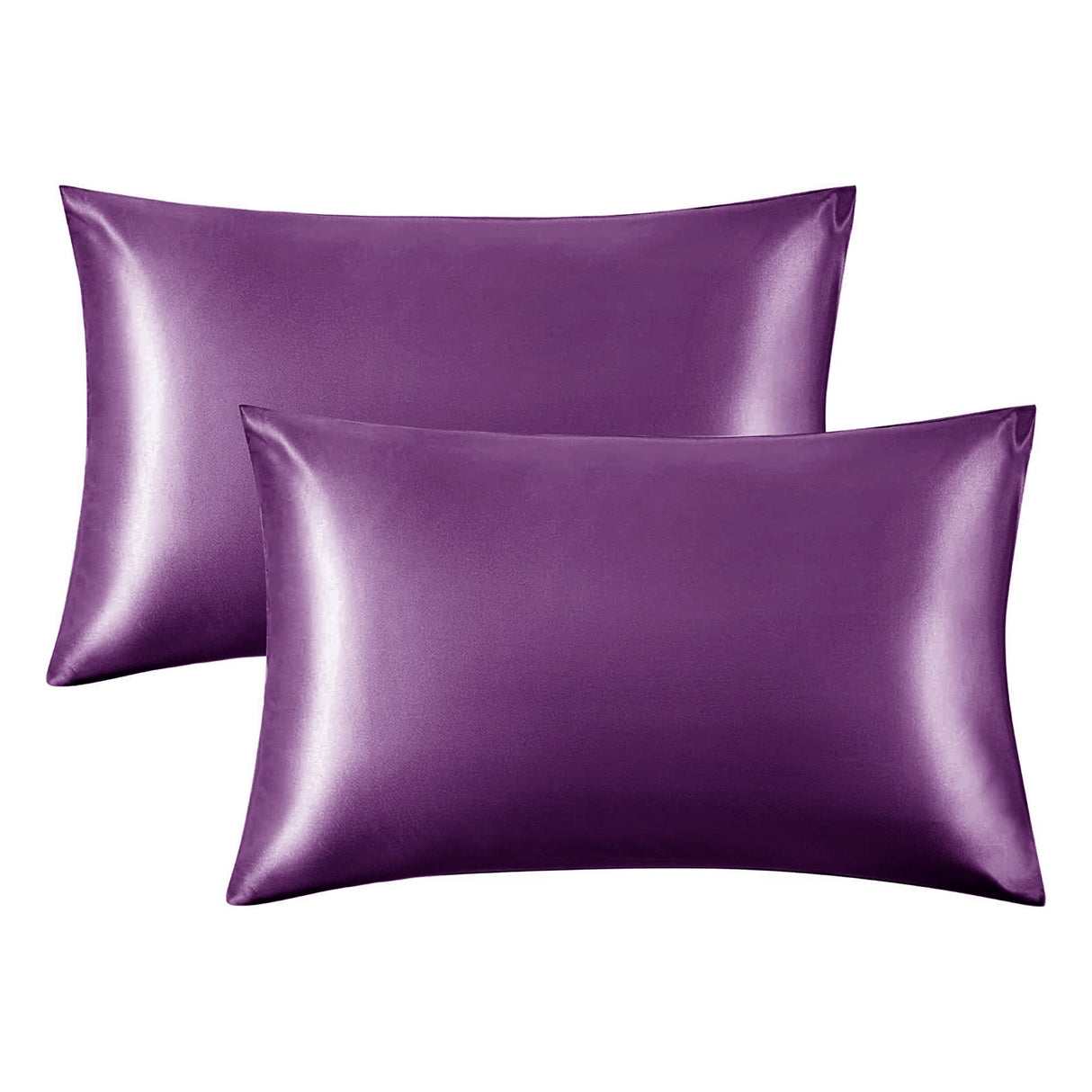 Intimates Satin Faux Silk Pillowcase Pair