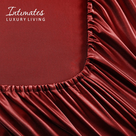 Intimates Satin Complete Bedding Set Duvet Cover & Pillowcase Set