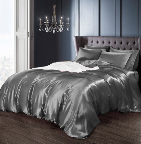 Intimates Satin Complete Bedding Set Duvet Cover & Pillowcase Set