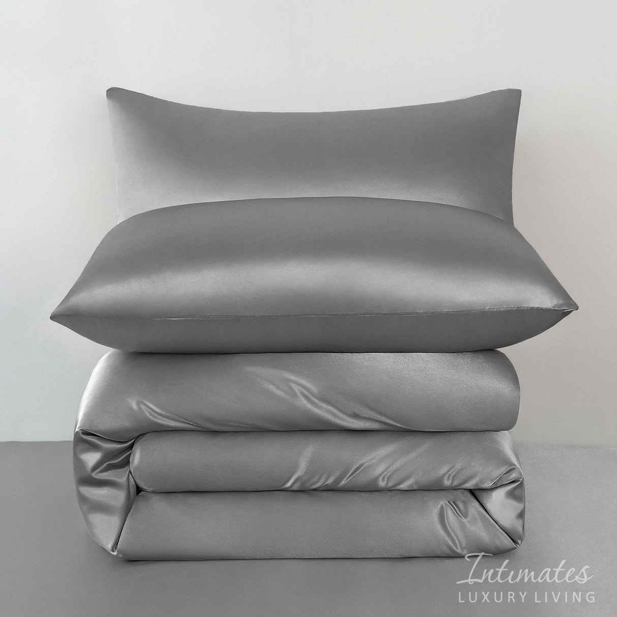 Intimates Satin Complete Bedding Set Duvet Cover & Pillowcase Set
