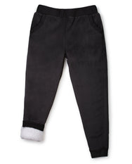 Velosso Flannel Sherpa Lined Jogger Bottoms