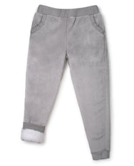 Velosso Flannel Sherpa Lined Jogger Bottoms