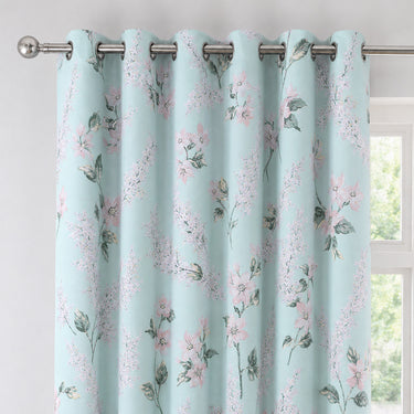 Florelle Sienna Floral Ring Top Curtains