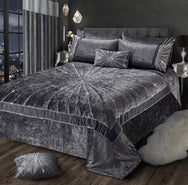 Intimates Starburst Crushed Velvet Diamante Bedspread