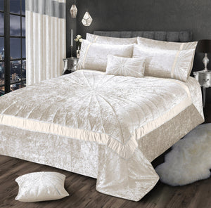 Intimates Starburst Crushed Velvet Diamante Bedspread