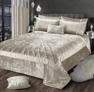 Intimates Starburst Crushed Velvet Diamante Bedspread