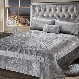 Intimates Starburst Crushed Velvet Diamante Bedspread