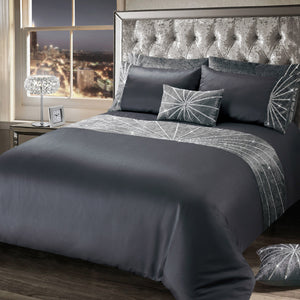 Intimates Diamante Starburst Duvet Cover & Pillowcase Set
