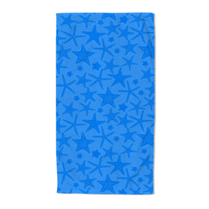 Velosso Starfish Embossed Jacquard Beach Towel