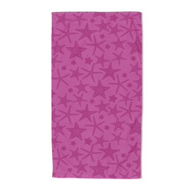 Starfish Embossed Jacquard Beach Towel