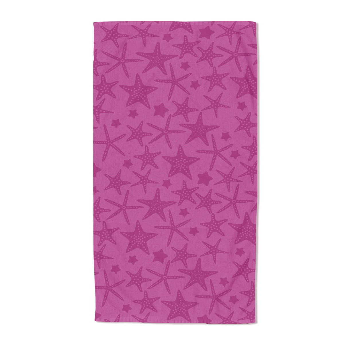Velosso Starfish Embossed Jacquard Beach Towel