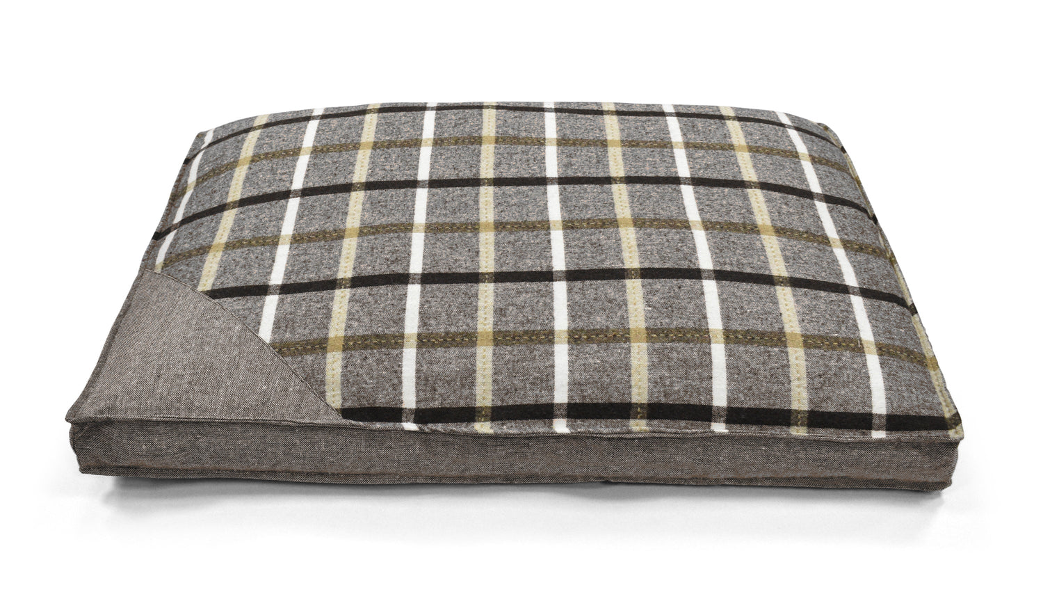 Pet Winks Checkered Flat Pet Bed