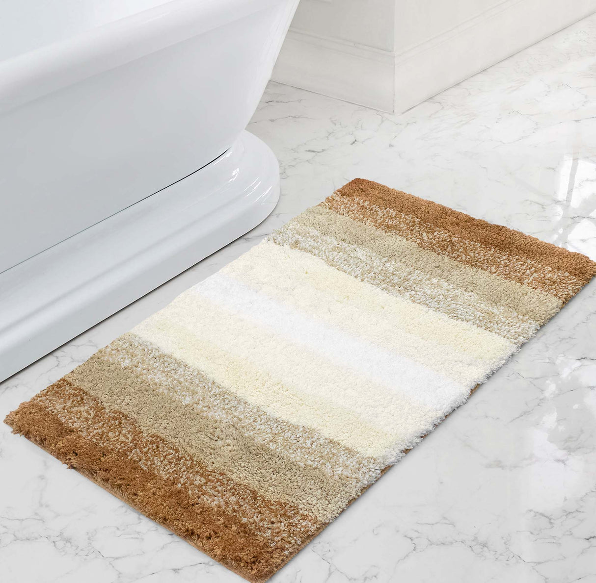 Velosso Super Stripe Bath/ Pedestal Mat Anti slip