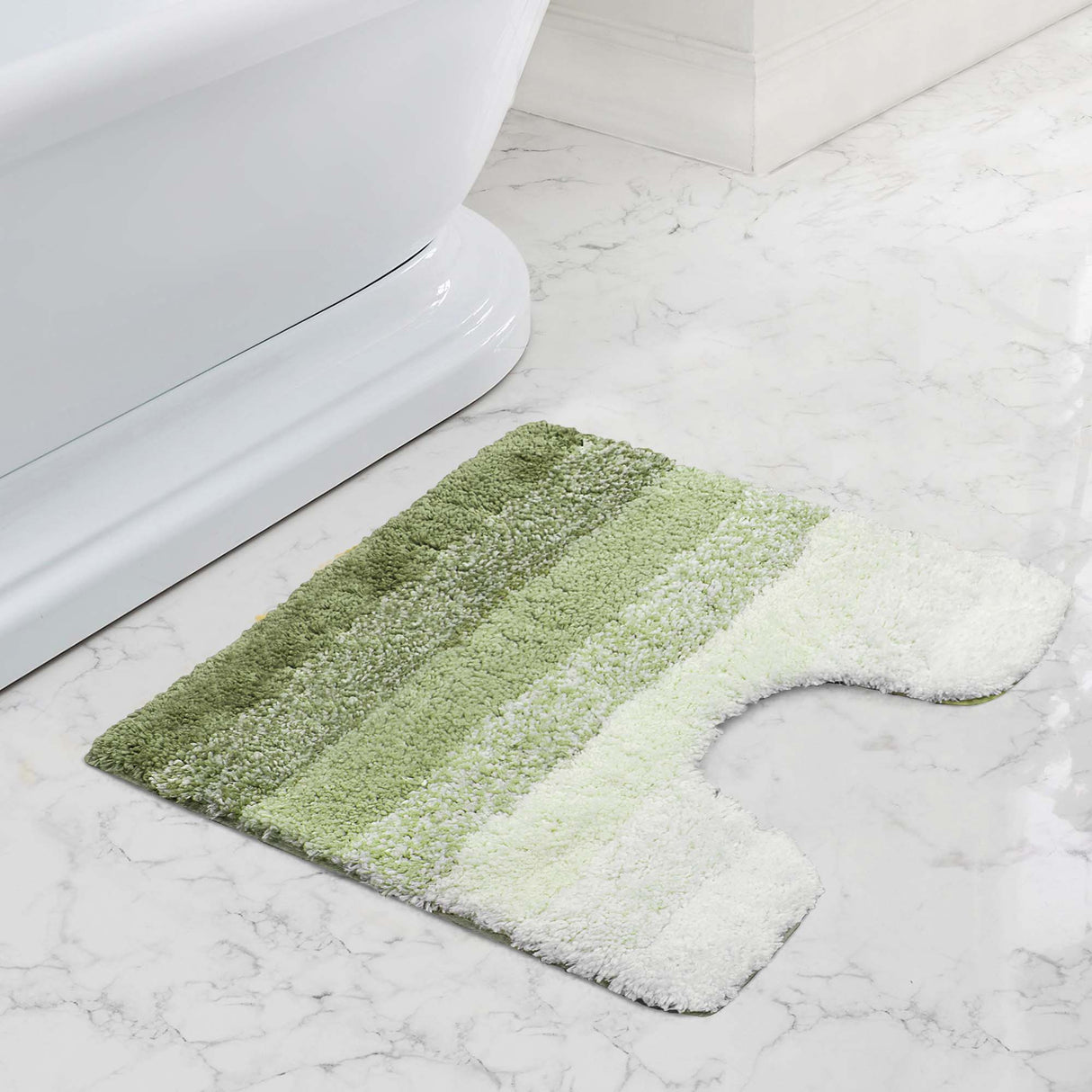 Velosso Super Stripe Bath/ Pedestal Mat Anti slip