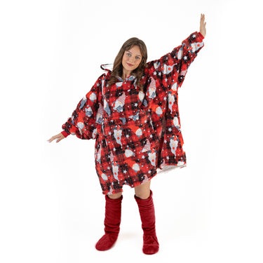Gonks Christmas Oversized Hoodie Blanket
