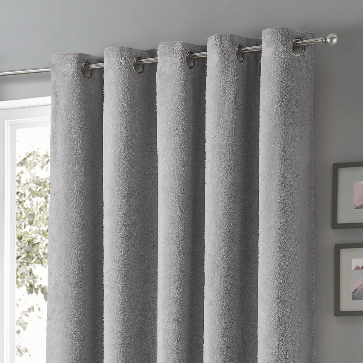 Velosso Teddy Ring Top Curtains