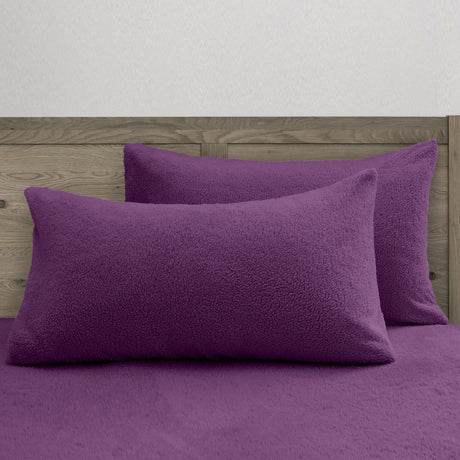 Velosso Teddy Pillowcase Pair