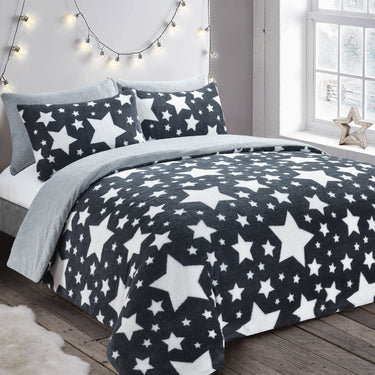 Galaxy Teddy Duvet Cover & Pillowcase Set