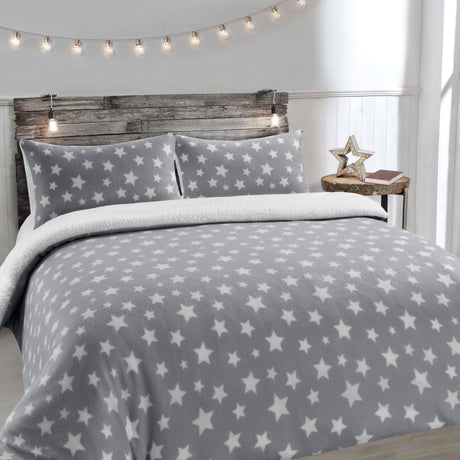 Velosso Teddy Stars Duvet Cover & Pillowcase Set