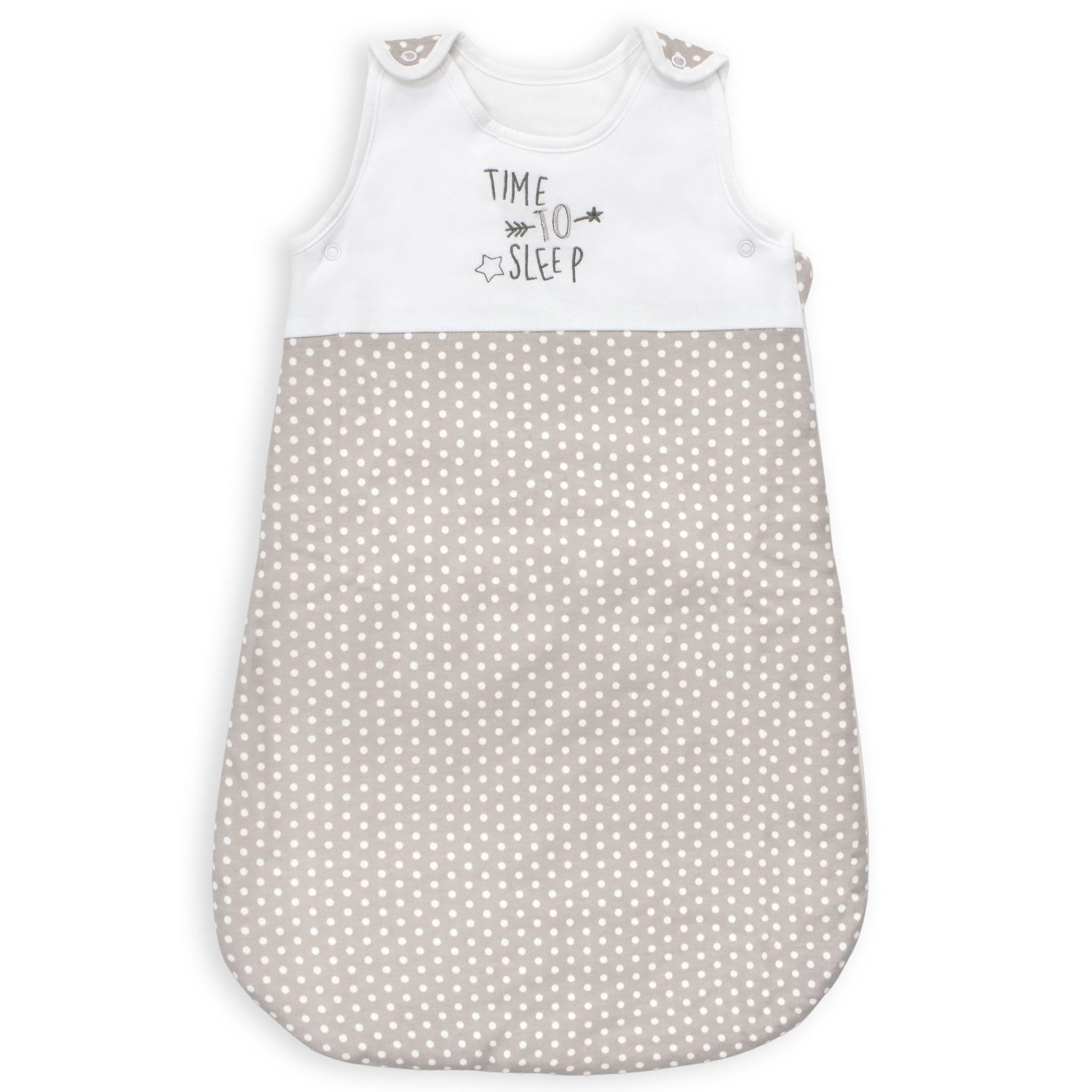 My Little World Time To Sleep Polka Dot Baby Sleeping Bag