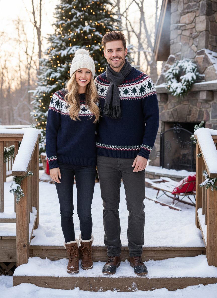 Velosso Fun Christmas Trees Jumper