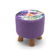 Velosso Tropical Round Footstool