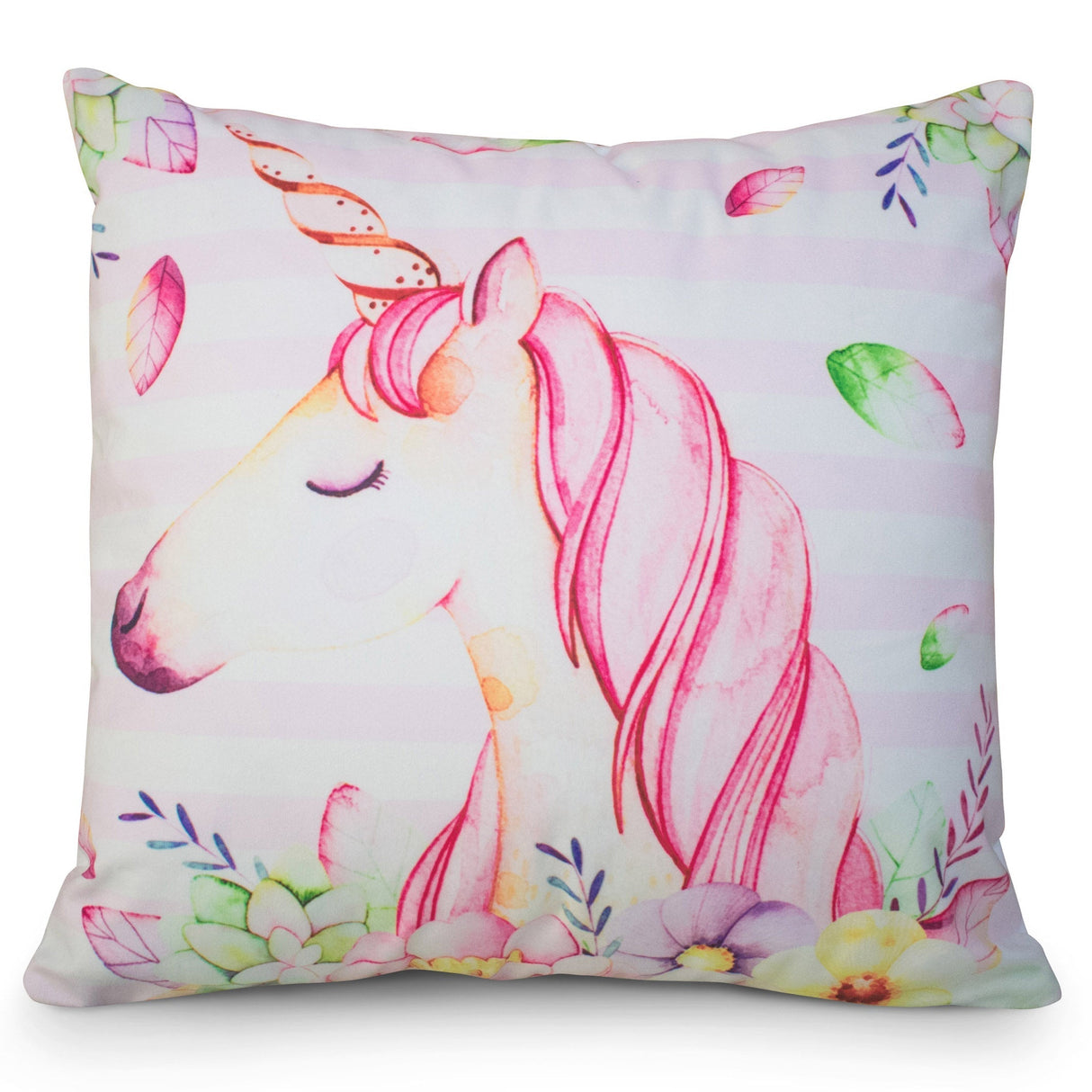 Velosso Unicorn Stripe Cushion