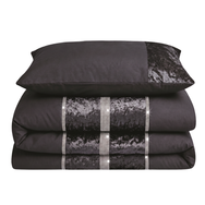 Intimates Topaz Crushed Velvet Duvet Cover & Pillowcase Set