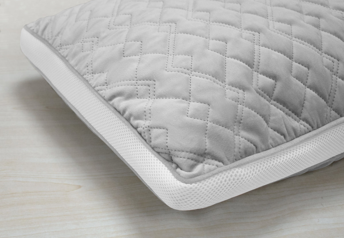 Velosso Velvet Diamond Pillow Protector