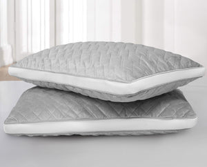 Velosso Velvet Diamond Pillow Protector