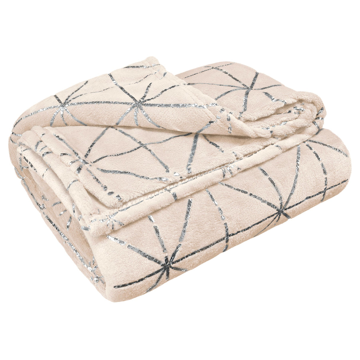 Velosso Foil Printed Super Soft Plush Blanket Throw