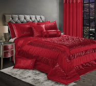 Intimates Vera Faux Silk Foil Printed Bedspread