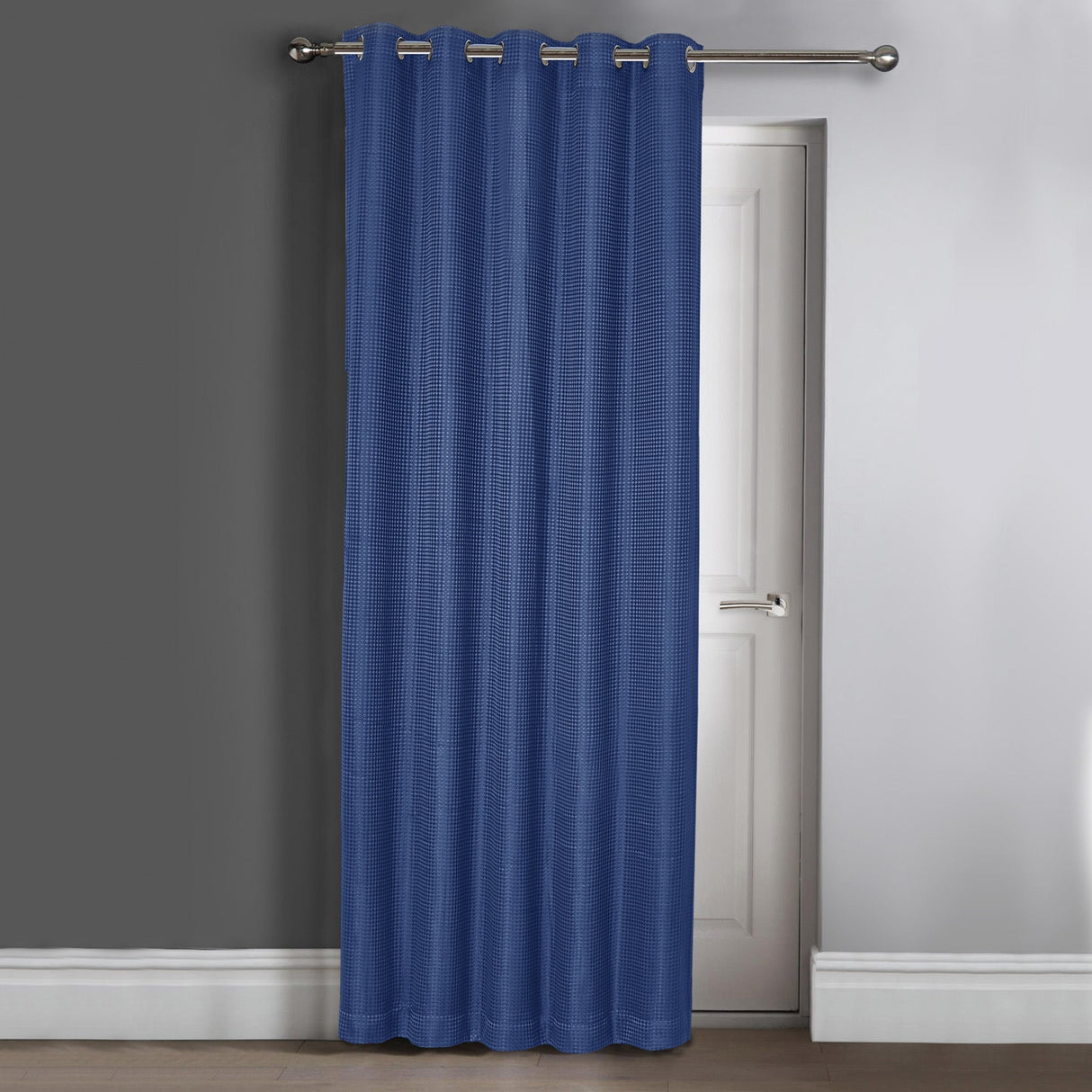 Velosso Waffle Ring Top Door Curtain