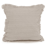 Velosso Waffle Fringed Cushion
