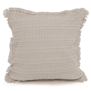Velosso Waffle Fringed Cushion