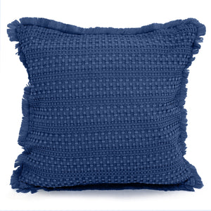Velosso Waffle Fringed Cushion