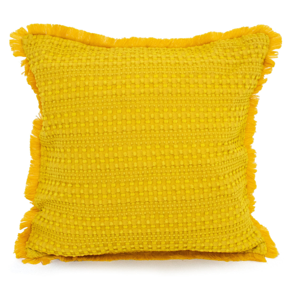 Velosso Waffle Fringed Cushion
