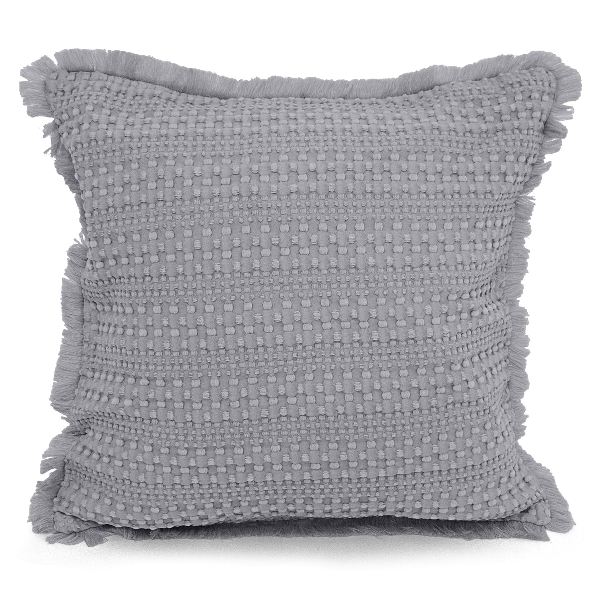 Velosso Waffle Fringed Cushion