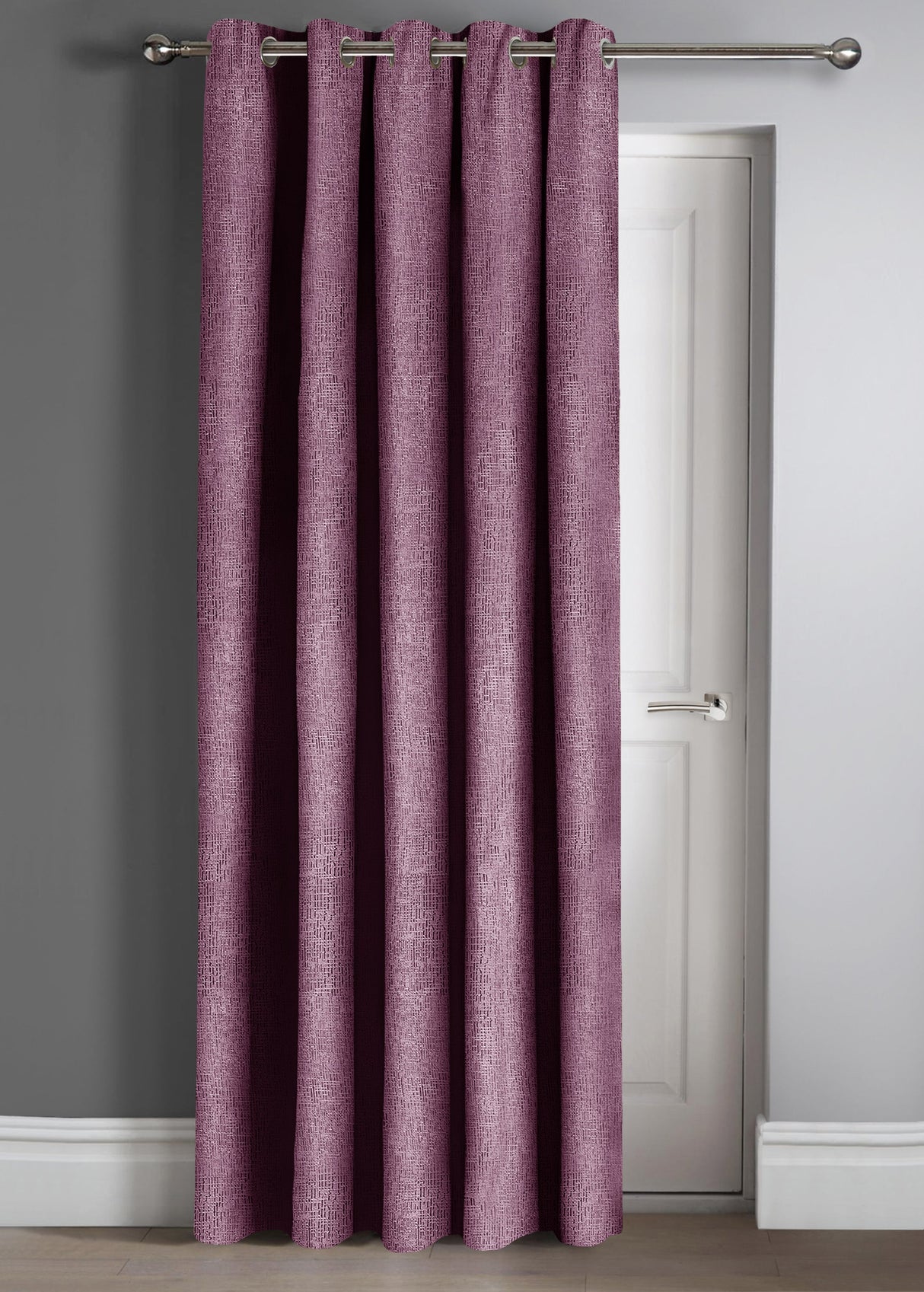 Velosso Westwood Ring Top Door Curtain
