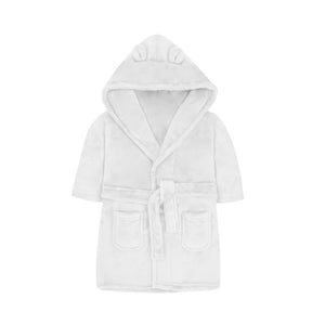 My Little World Plush Velour Baby Robe